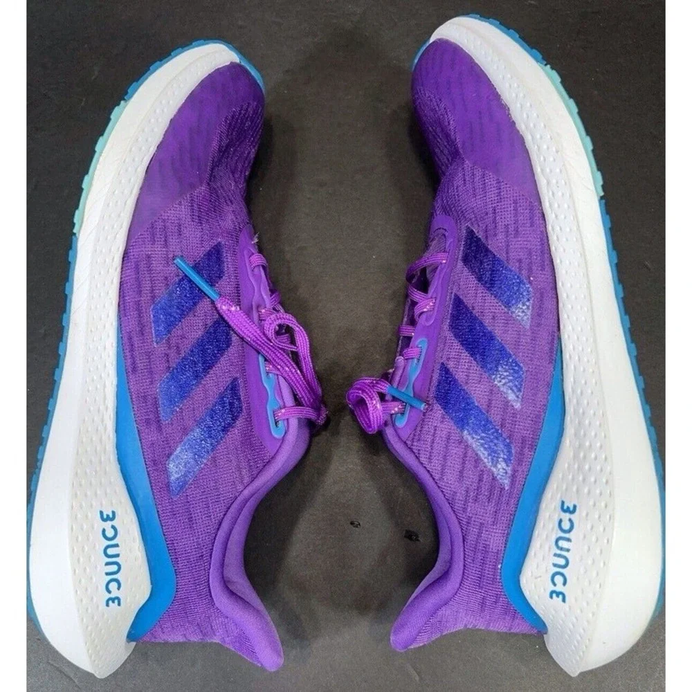 Adidas Running Shoes Womens Size 5.5 Purple Lightweight Athletic Sneakers GY2734